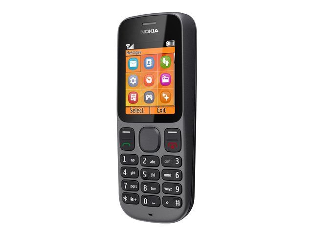 Nokia 100 - Phone, Black, 64MB