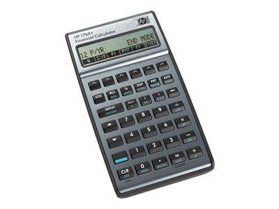 HP 17bII+ Financial Calculator - Battery-Powered