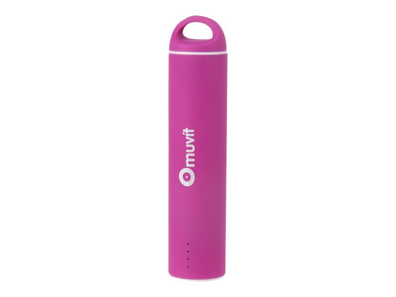 Muvit Power Bank - 2600mAh - Violet