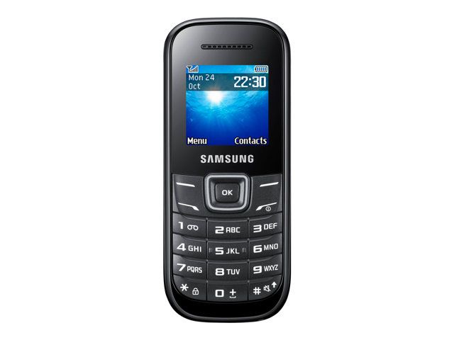 Samsung GT E1200 Phone (Black, 8GB)