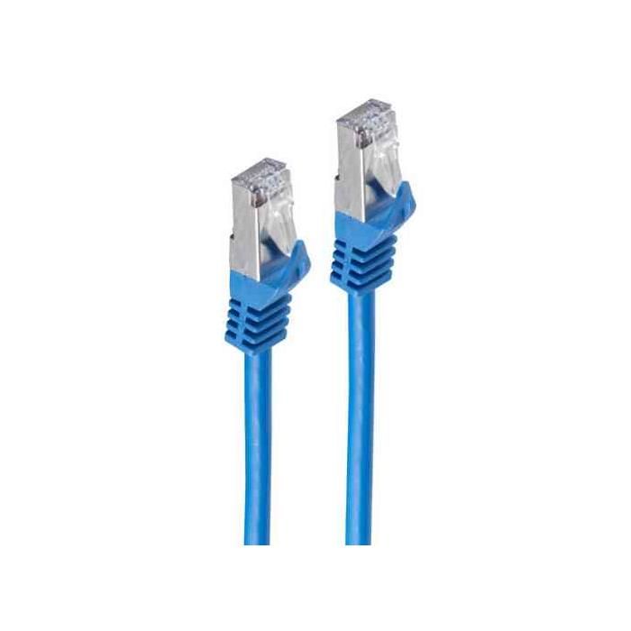 Shiverpeaks Basic-S U/FTP Cat.7 Cable Patch Panel, 10m Blue