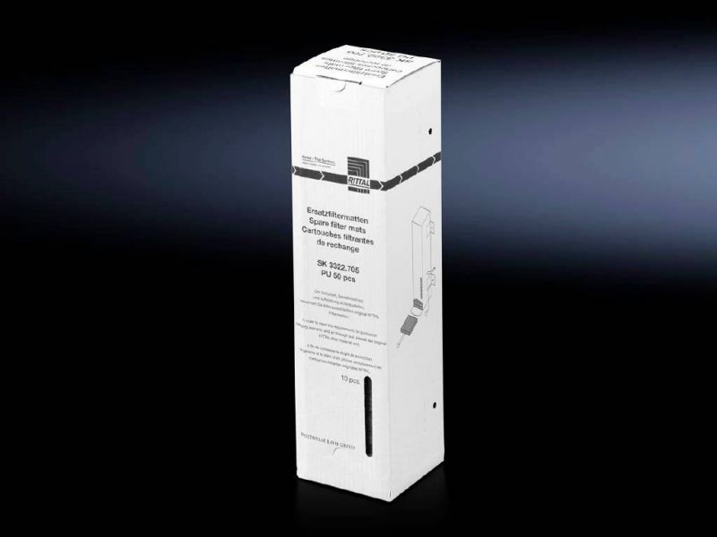 Rittal SK - Rack Filter (Size: 19" x Color: Grey, 500L)