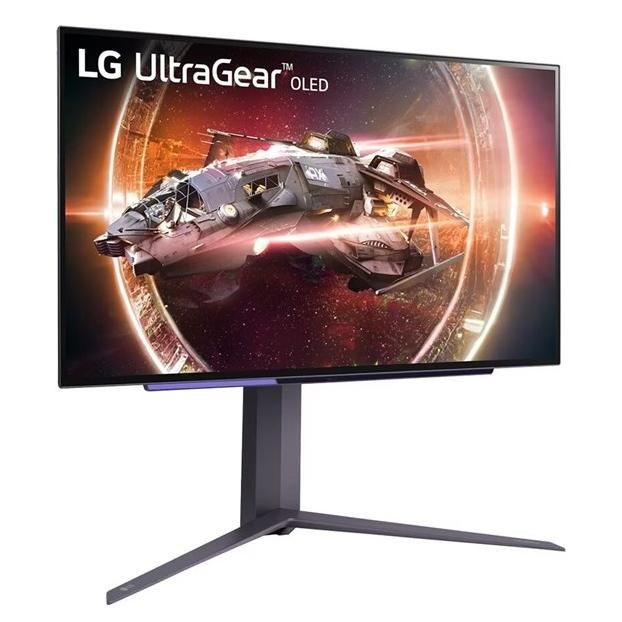LG UltraGear 27GS95QE-B - OLED Gaming Monitor - 27" (26.5" Visible) - QHD 2560 x 1440 @ 240Hz - 1000 cd/m² - 1,500,000:1 - DisplayHDR 400 True Black - 0.03ms Response Time - 2x HDMI, DisplayPort