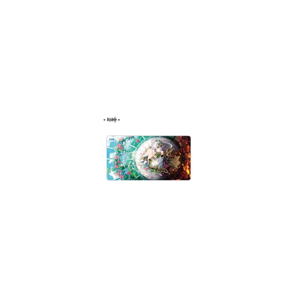 Tapis de souris MiHoYo Genshin Impact - Modèle Void Drumming, Haute Flamme, 70 x 40 cm