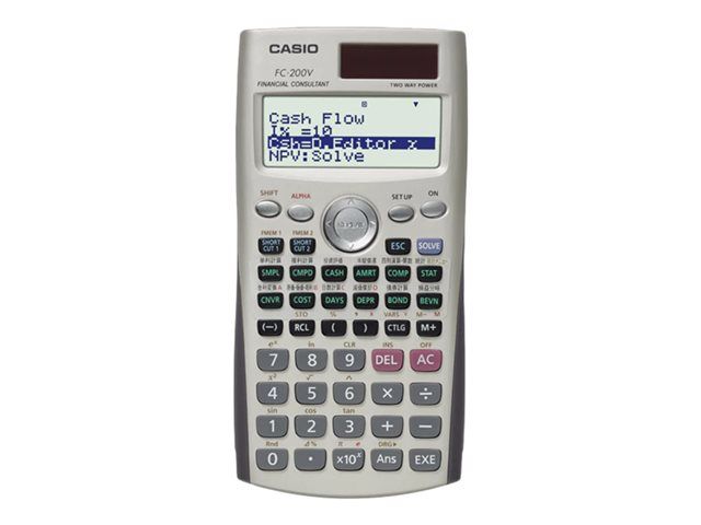 Casio FC-200V Financial Calculator