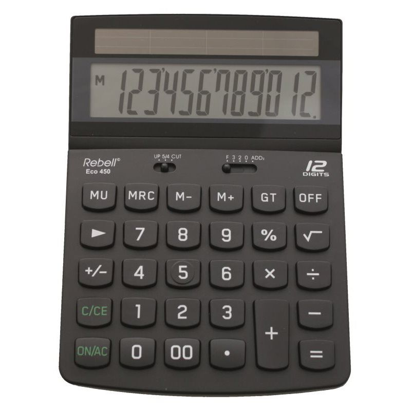 Rebel 12-Digit Desk Calculator