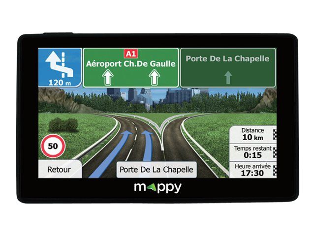 Mappy ULTI S556 GPS Navigator - Car 5-inch