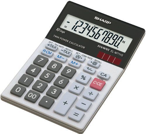 Sharp EL-M711G 10-Digit Calculator