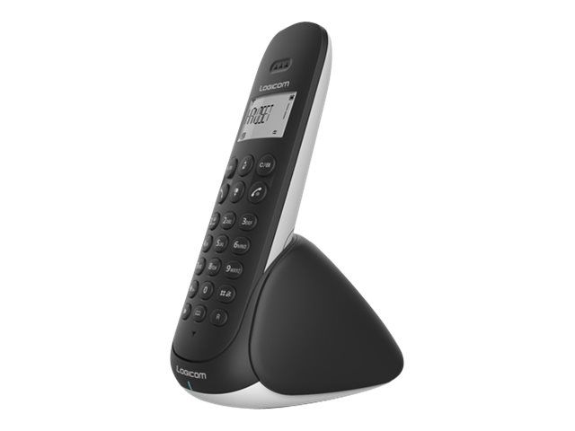 Logicom Aura 150 - Wireless Phone with Caller ID - DECTGAP - Black