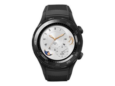 Huawei Watch 2 Sports - 45mm Carbon Black Smartwatch with Sport Strap