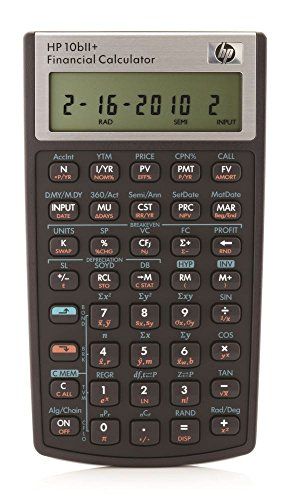HP Financial Calculator HP10bII+