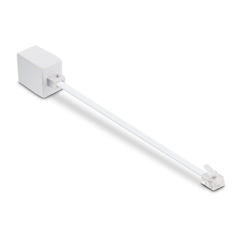 Adaptador de Teléfono Ethernet Metronic RJ11 Masculino a RJ45 Femenino