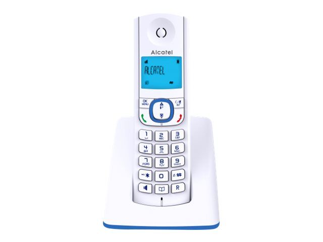 ATLINKS Classic F530 - Cordless Phone with Caller ID - DECT - Blue