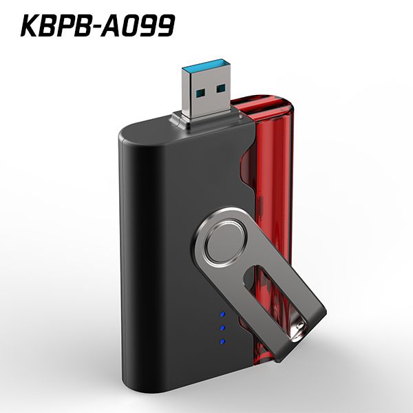 Sinobangoo Portable External Battery 2600mAh with USB OTG Key