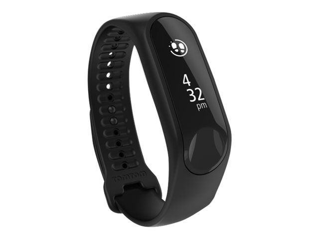 TomTom Touch Activity Tracker with Bracelet - Black - L Size - Monochrome Display - 4MB - Bluetooth - 21g