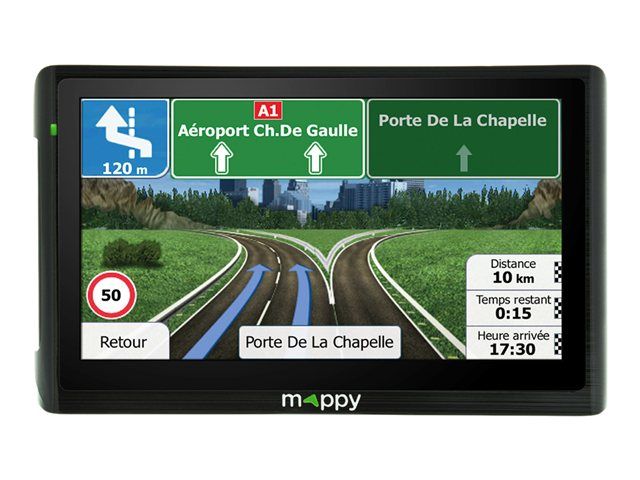 Mappy iti E418 GPS Navigator - 4.3" Large Screen