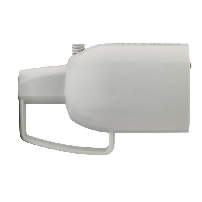 Debflex 2P+T 16A Female Connector with Coiffure Ring, Grey