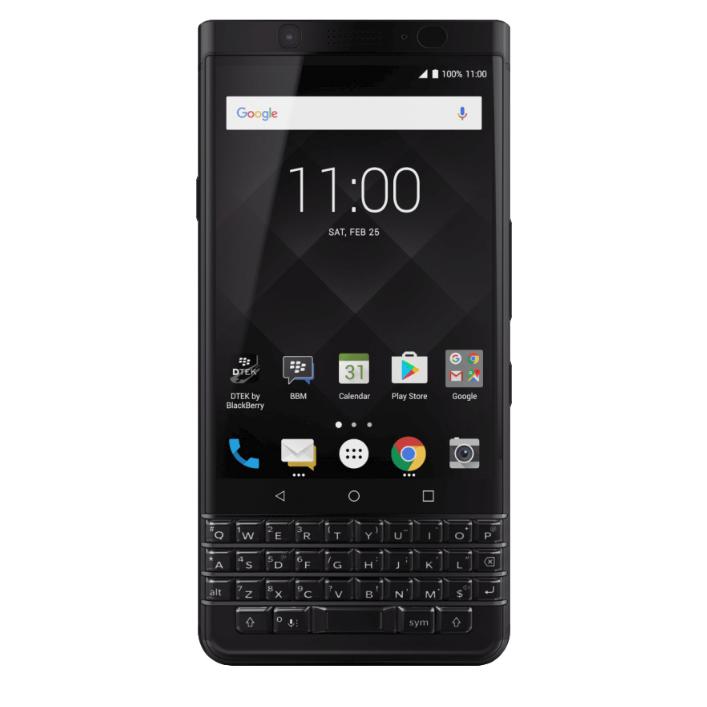 BlackBerry KEYone - 4.5" Display, Android 7.1, 4G, USB Type-C, 4GB RAM, 64GB Storage, 3205mAh Battery, Black