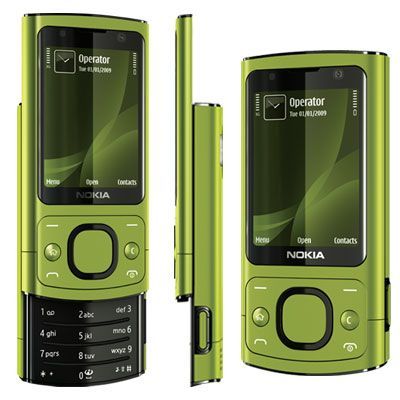 Nokia 6700 Slide Green