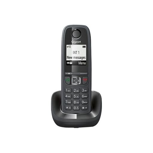 Gigaset AS405 - Téléphone sans fil avec ID d'appelant - DECTGAP - Noir