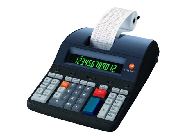 Olivetti 1121 PD ECO - Calculator with Printer - LCD - 12 Digits