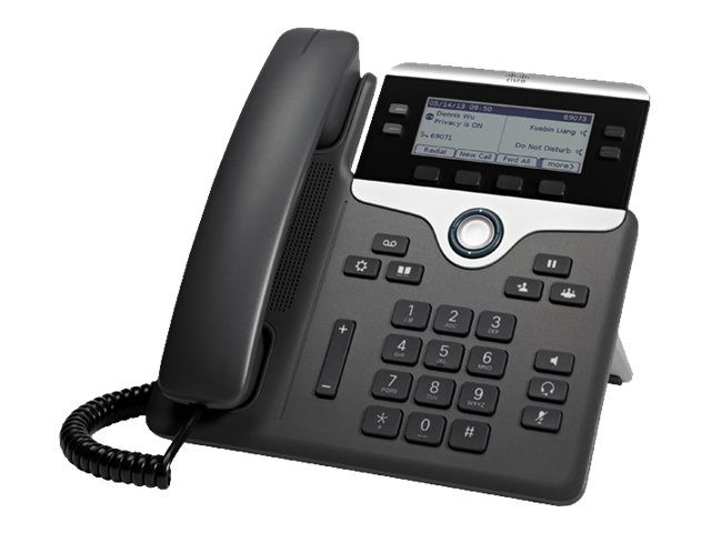 Cisco IP Phone 7841 - VoIP Phone - SIP, SRTP - 4 Lines