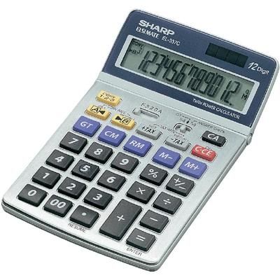 Sharp EL-337C Desktop Calculator