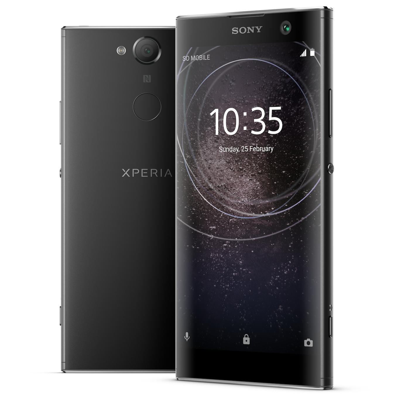Sony Xperia XA2 - 5.2" 4G LTE - 3GB RAM - 32GB Storage - 23MP Camera - 3300mAh Battery - Black