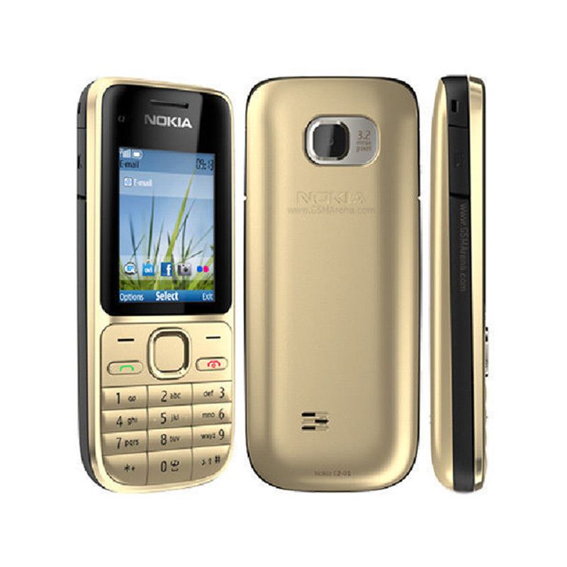 Nokia C2-01 Gold