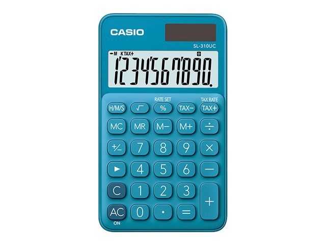 Casio SL-310UC - Solar-Powered Pocket Calculator - 10-Digit Display