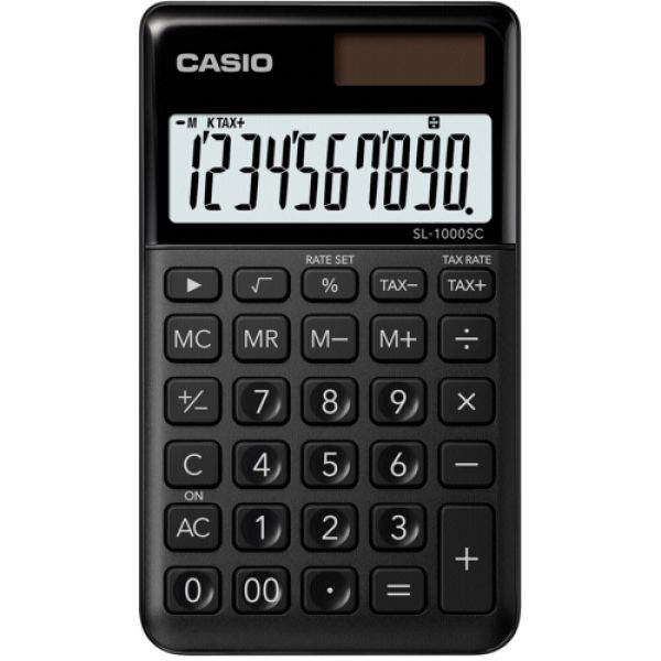 Casio SL-1000SC Black Calculator