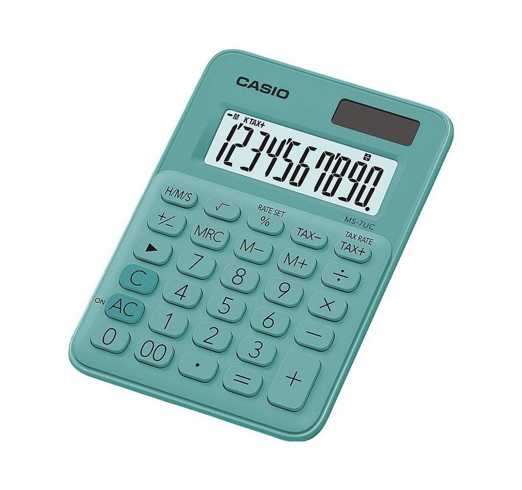 Cálculo Casio MS7UC-GN Verde