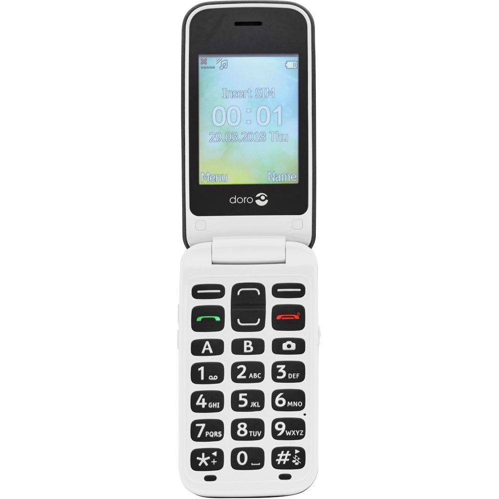 Doro 2424 Phone - Black/White
