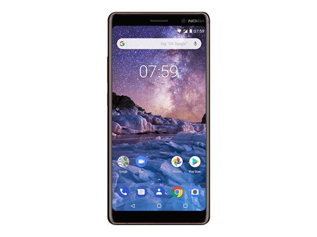 Nokia 7 Plus, 64GB, Midnight Copper