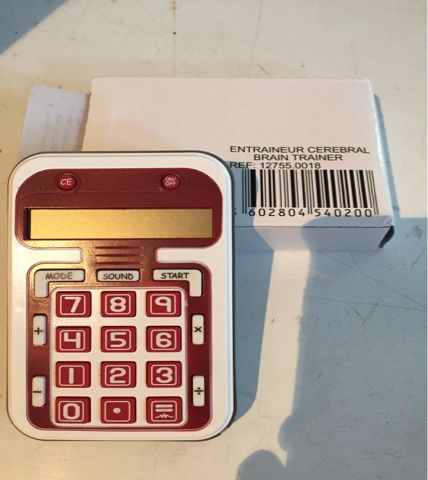 IDCA Brain Trainer Calculator, 5 Brain Training Games