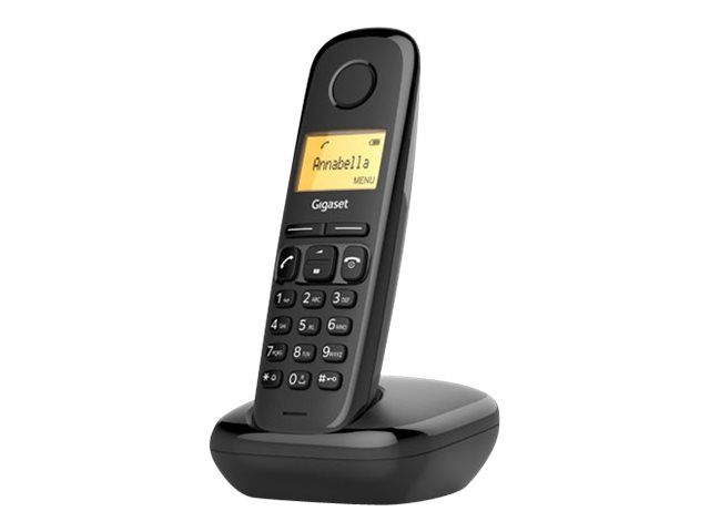 Gigaset A170 - Wireless Phone with Caller ID - ECO DECT - Black