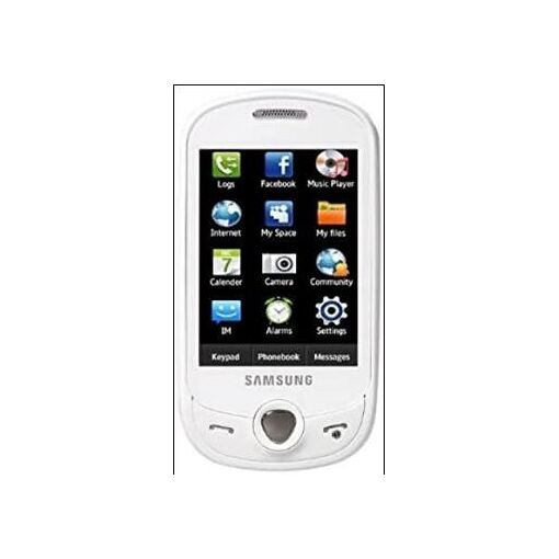 Samsung GT C3510 Smartphone, White