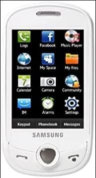Samsung GT C3510 Smartphone, White