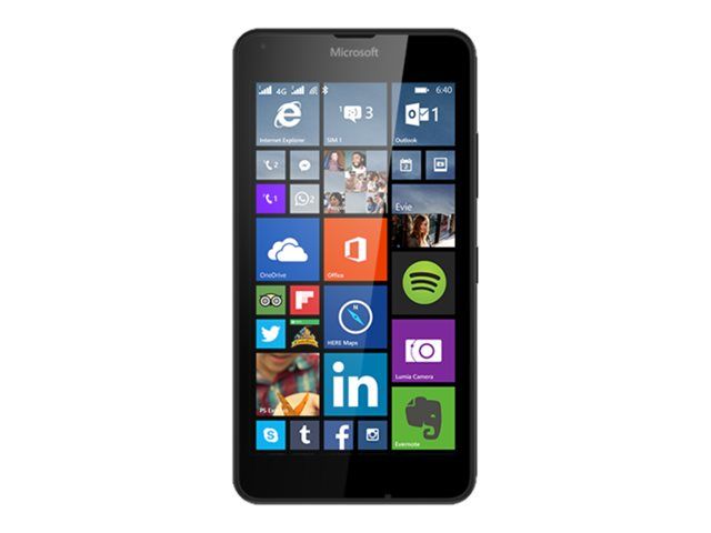 Microsoft Lumia 640 LTE Dual SIM (8GB) - Black