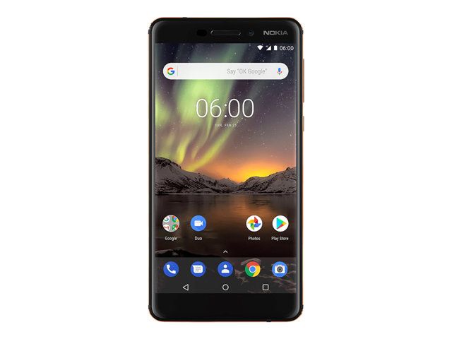 Nokia 6.1 (2018) - 32GB - Black Copper