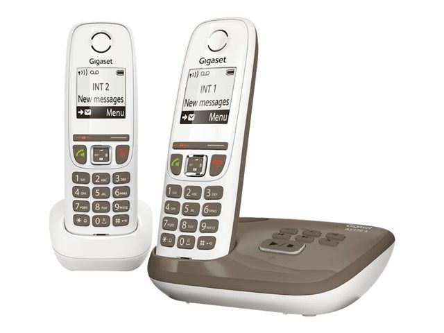 Gigaset AS470A Duo Wireless Phone with Caller ID and Eco DECT GAP