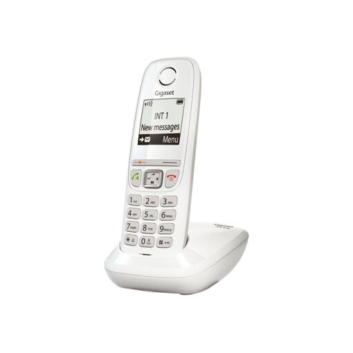 Gigaset AS470 - Téléphone sans fil avec identifiant appelant - DECTGAP - Appel en trois voies - Blanc