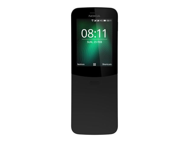 Nokia 8110 4G - 4GB Internal Storage, Black