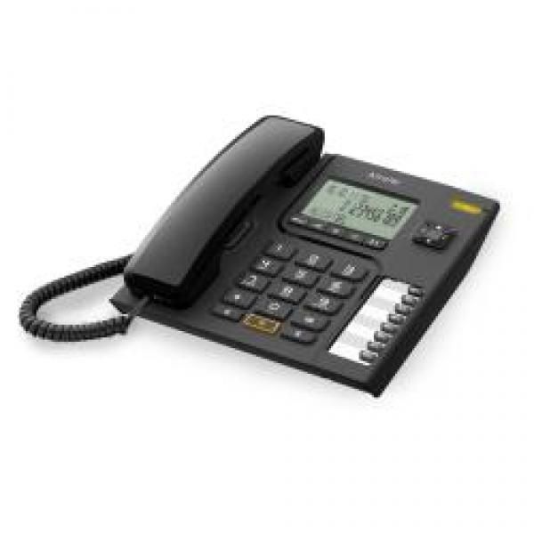 Alcatel T76 Caller ID Landline Phone, Black