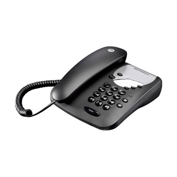 Téléphone analogique Motorola CT1 Noir