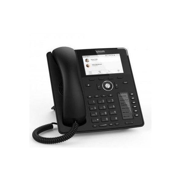 Snom D785 Customized, Black Fixed Phone 12 Lines TFT