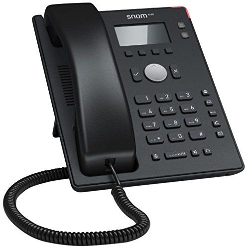 Snom D120 VoIP Phone - 3-Way Conference Call - 2 Lines - Black
