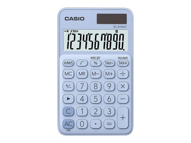 Casio SL-310UC - Solar-Powered Pocket Calculator - 10-Digit Display
