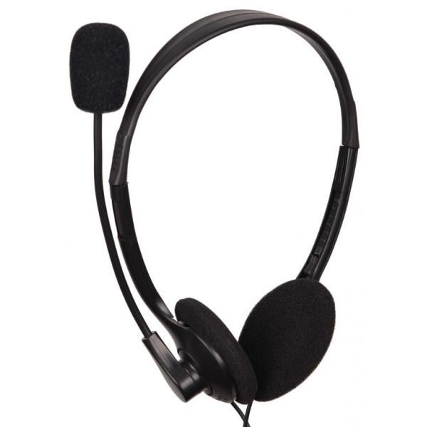 Gembird MHS-123 Over-Ear Headset Black with Microphone