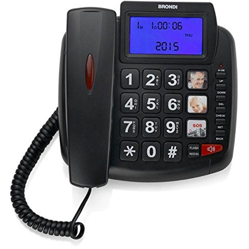 Brondi Bravo 90 LCD Phone - Black (10273680)